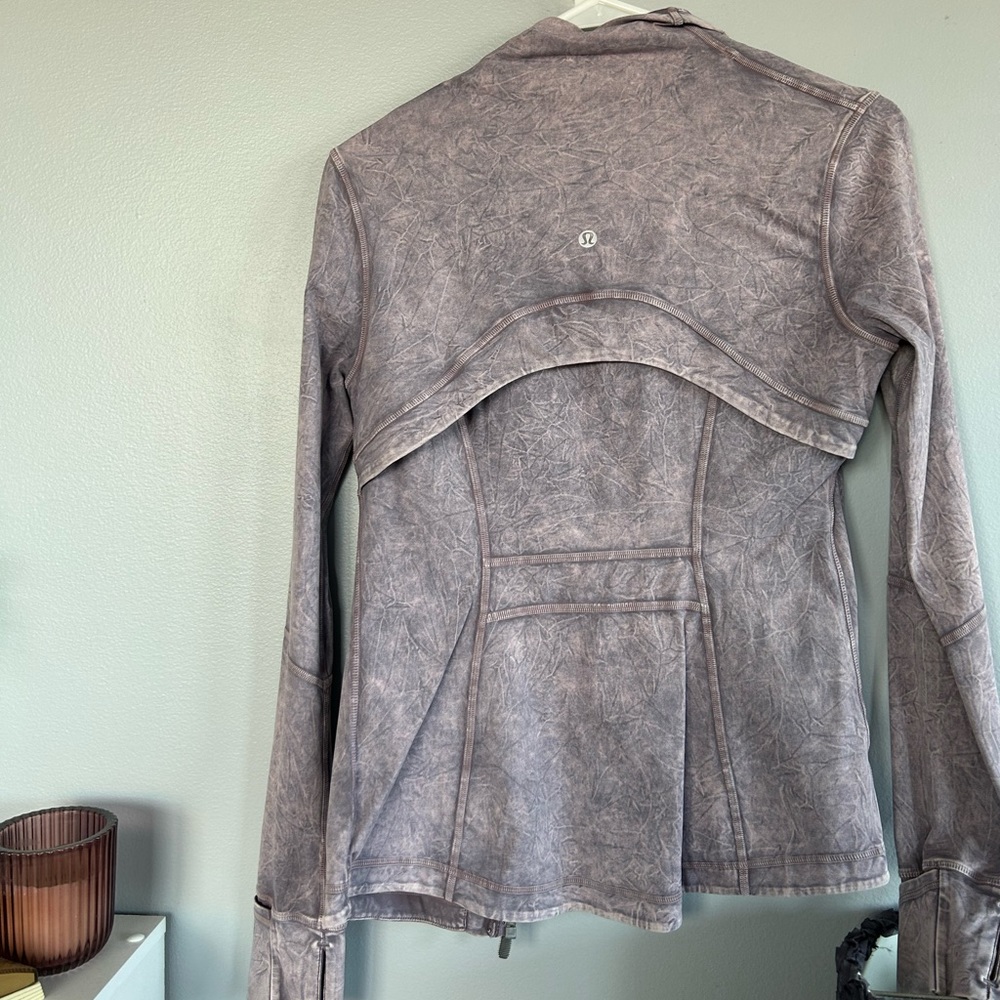 Lululemon purple tie dye jacket - NWOT!